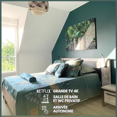 Evasion - Sdb Wc Privatif - Entree Autonome - Grande Tv Netflix